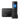 Black Grandstream DP750 DECT VoIP base station for wireless VoIP phone systems, providing long-range coverage for up to 5 handsets.