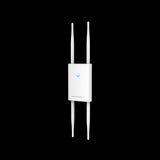 Grandstream GWN7630LR: Outdoor WiFi 5 access point with long-range coverage, dual Gigabit ports, and supports over 200 devices.