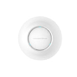 Grandstream GWN7630 Enterprise WiFi 5 Wave 2 indoor access point. Features dual Gigabit ports and supports up to 2.03 Gbps wireless throughput.