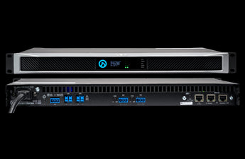 TruAudio LEA CONNECT Series 352 2-Channel Amplifier, 350W, 70v/100v, 1U size. Used for commercial audio distribution.