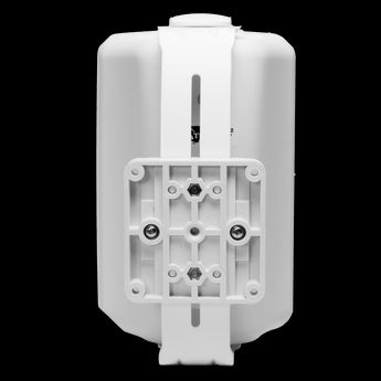 TruAudio OP-6.2-WT 6.5-inch 2-way outdoor speaker with swivot bracket. White finish. Delivers premium sound for patios and gardens.