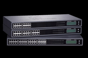 Grandstream GXW4216: A 16-port FXS VoIP gateway, converting analog phone lines for use with modern IP phone systems.
