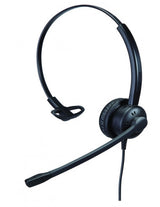 Talk2 ECO Range Monaural Headset (TT-SE803-QD) with adjustable, flexible microphone for VoIP communication. Single earpiece design.