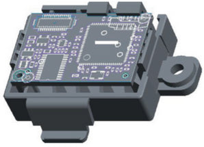 Snom A900 DSP module installed in M900 base station. Improves audio codecs for enhanced VoIP and DECT audio clarity.