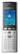 Grandstream WP820 cordless Wi-Fi phone with screen displaying call options. Ideal for business use with long battery life and Bluetooth.