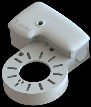 Camera Den 110mm junction box, IP66 waterproof, compatible with mini dome and bullet cameras. Provides secure and weatherproof housing.