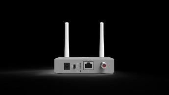 IgniteNet Indoor Gigabit Ethernet to Coax Bridge, model IGN-G-LINK-INDOOR. Converts Ethernet to coax for fast, reliable indoor network connections.