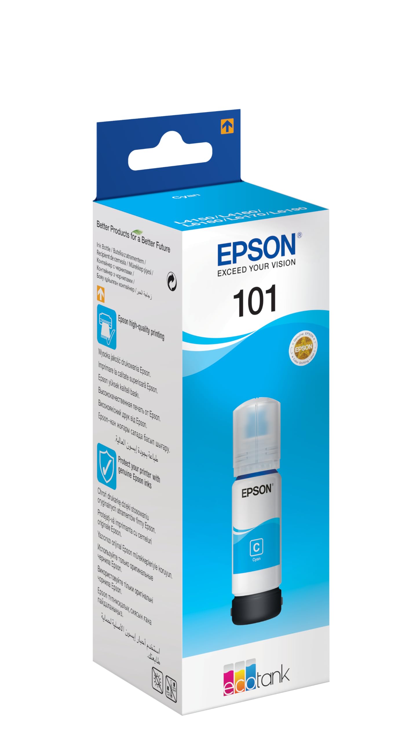 Epson 101 Ecotank Cyan Ink Bottle 127ml