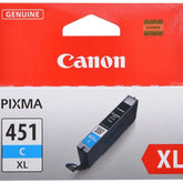 Canon CLI-451 XL Cyan High Yield Ink Cartridge