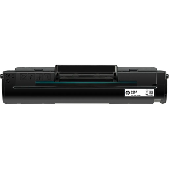 HP 106A Black Original Laser Toner Cartridge (W1106A) for crisp, reliable printing.