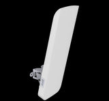 LigoWave DLB 2.4GHz base station with a 90-degree sector antenna, designed for reliable wireless network coverage.