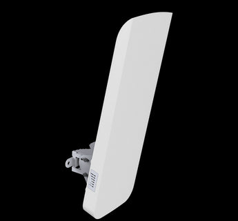 LigoWave DLB 2.4GHz base station with a 90-degree sector antenna, designed for reliable wireless network coverage.