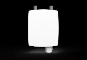 LigoWave DLB 5Ghz Connectorised Radio, a white outdoor access point, used for point-to-multipoint wireless connections.