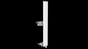 LigoWave DLB 5GHz PRO base station with a 90-degree sector antenna for wireless network signal transmission and enhanced coverage.