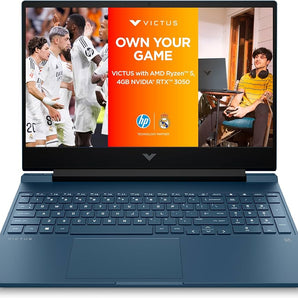 HP Victus 15.6" 144Hz FHD Gaming Laptop, AMD Ryzen 5 5600H, NVIDIA GeForce RTX 3050, 8GB DDR4 RAM, 512GB SSD