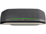 Poly Sync 10 USB-A/C speakerphone for small meetings, featuring a two-microphone array and compact design.
