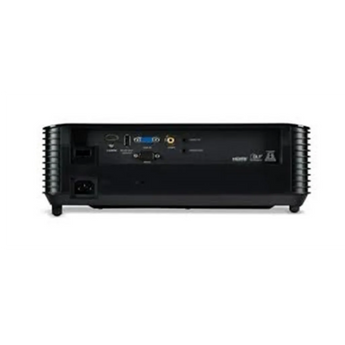 Acer X1228I DLP 3D XGA Data Projector, 4500 Lumens, HDMI, displaying a bright presentation.