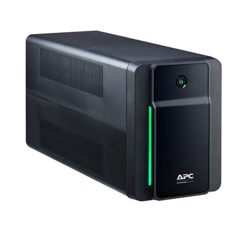 APC Back-UPS 750VA (BX750MI) providing battery backup and surge protection for computers and essential electronics.
