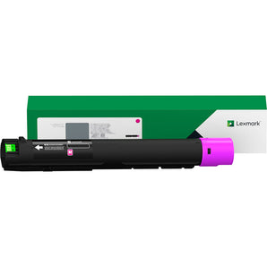 Lexmark 85D0HM0 magenta toner cartridge for CX930 and CX931 printers. High yield, 16,500 pages.