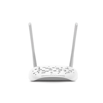 TP-Link GPON ONU/ONT XN020-G3V: 300Mbps Wireless N router with FXS port, Gigabit Ethernet, and SC/APC GPON port for fiber optic networks.