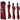 Corsair CP-8920190 Red/Black Premium Sleeved SATA Cable Kit