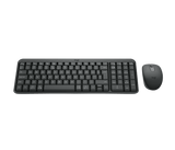Logitech MK250 compact Bluetooth wireless keyboard and ambidextrous mouse combo for computers and laptops.