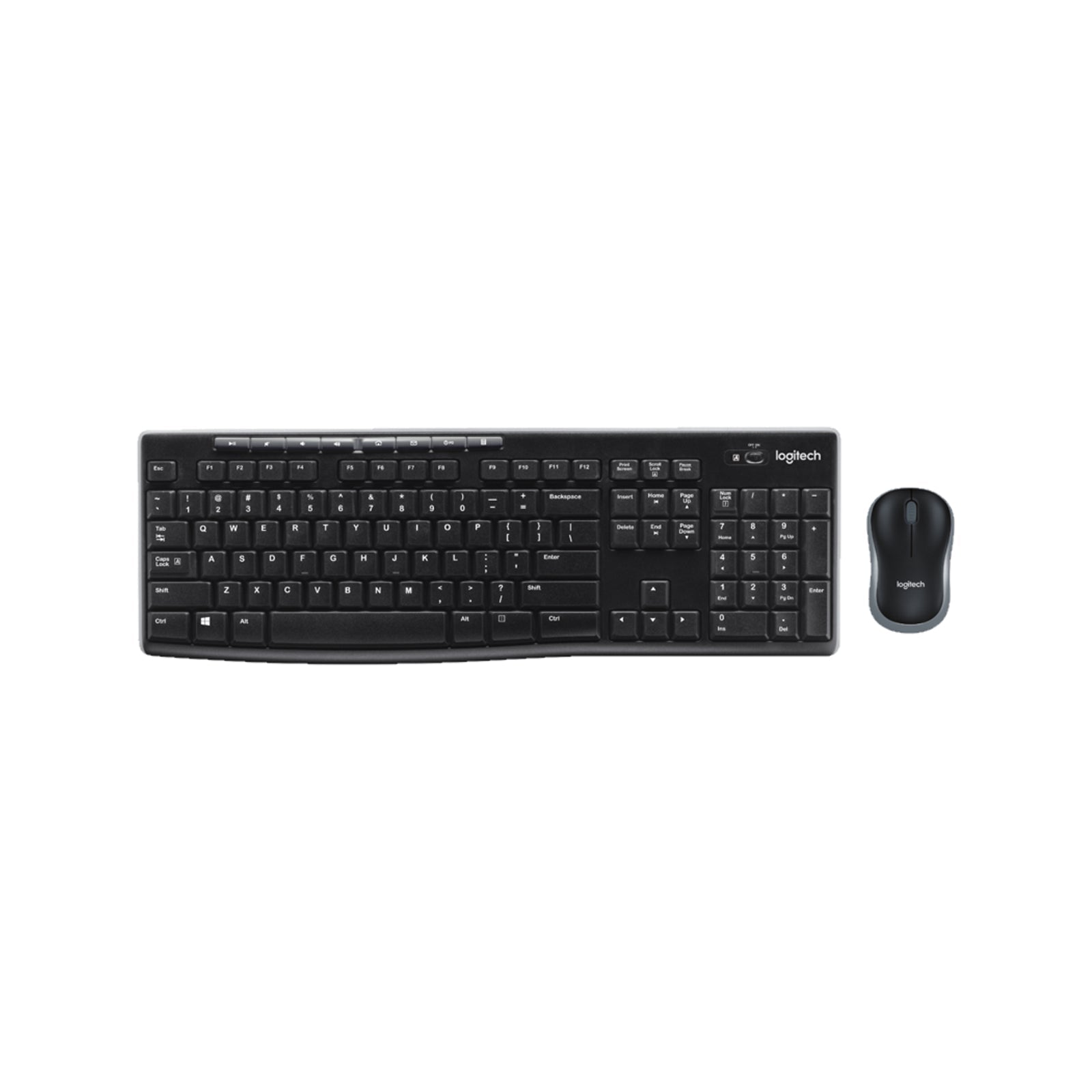 Logitech MK270 Black Wireless Keyboard & Mouse Combo - NexGen Computing -R 627.86