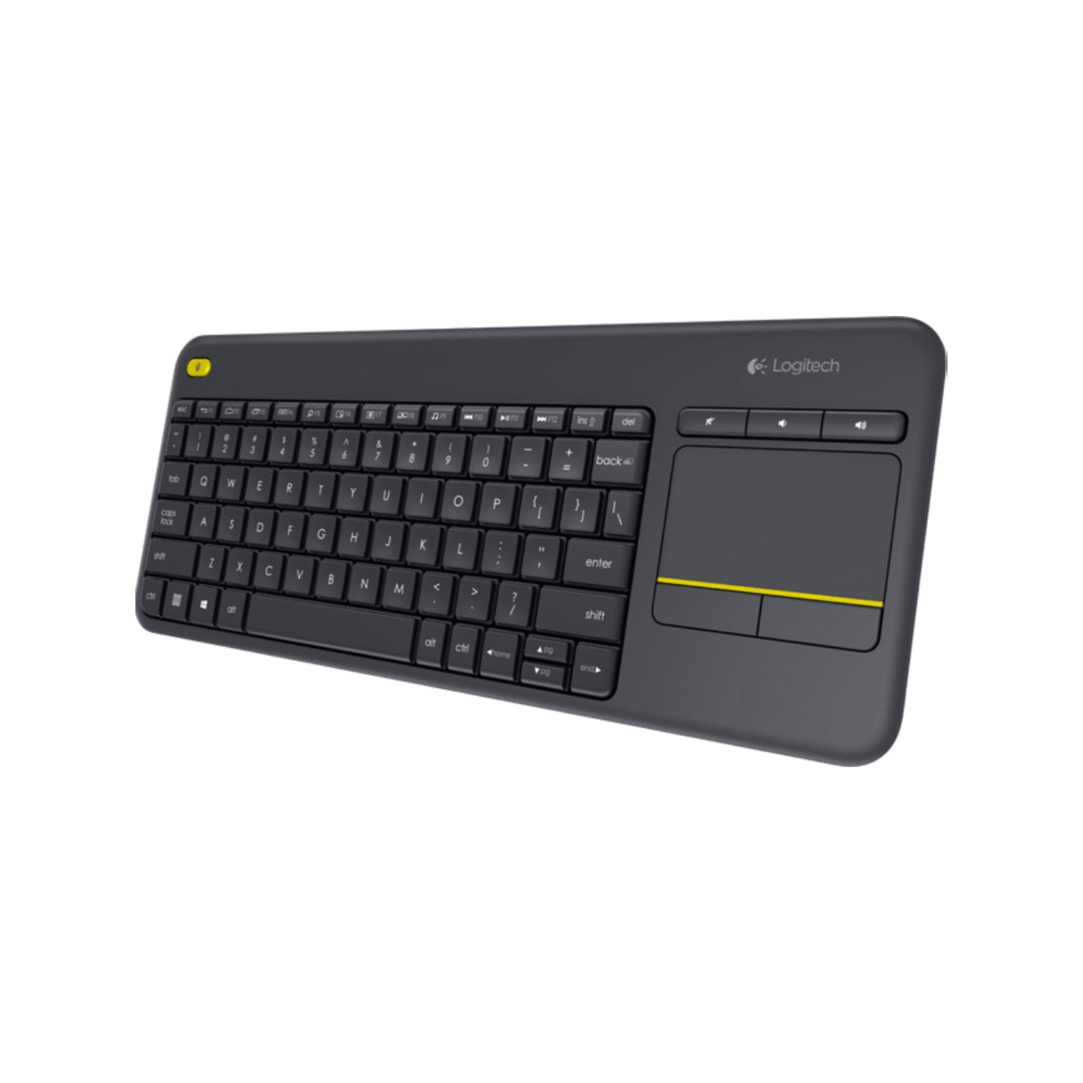 Logitech K400 Black with Touchpad Wireless Keyboard - NexGen Computing -R 658.01