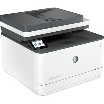 HP LaserJet Pro MFP 3103fdw monochrome printer for print, scan, copy, and fax functions.