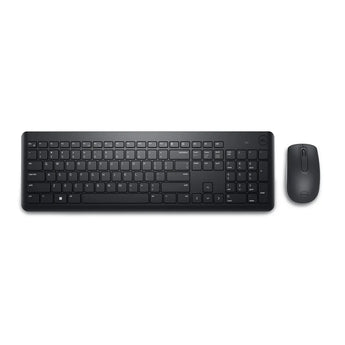Dell KM3322W Wireless Keyboard and Mouse Combo - Black. Includes USB receiver and batteries.