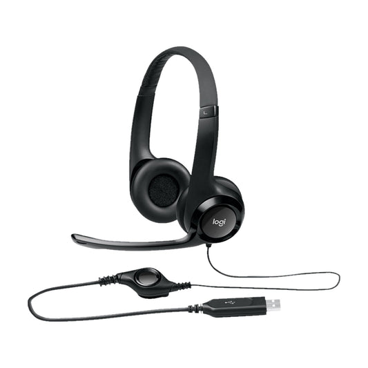 Logitech H390 Black Computer Stereo USB Headset - NexGen Computing -R 745.00