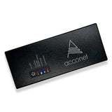 Acconet Mini UPS (AC-UPS-MINI-V2) with DC jack input, providing 12V 2.3A power for uninterrupted operation of small devices during outages.