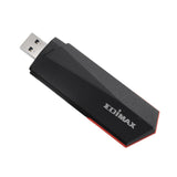 Edimax ED-EW-7822UMX: USB 3.0 wireless adapter, Wi-Fi 6, dual-band (1200Mbps 5GHz, 573Mbps 2.4GHz), enhances connectivity.