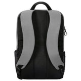 Targus Sagano Campus Backpack 15.6 Inch Grey, a slim and eco-friendly laptop bag.
