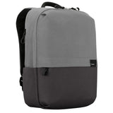 Targus Sagano Campus Backpack 15.6 Inch Grey, a slim and eco-friendly laptop bag.