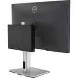 Dell Pro Micro All-in-One Stand MFS22 for OptiPlex Micro. Supports 19"-27" monitors with VESA mount. Clean cable management.