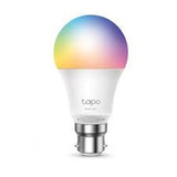 TP-Link Tapo L530B smart WiFi light bulb, multicolour, B22 fitting. Dimmable, offering customizable lighting scenarios for any room.