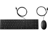 HP Wired 320MK keyboard and mouse combo connected via USB