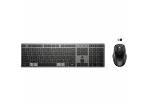 HP 725 Multi-Device Rechargeable Wireless Keyboard and Mouse Combo (9T5B0UT)