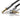 UGREEN AV119 Right-angled 3.5mm Flat Aux Cable 2m - Black/Silver