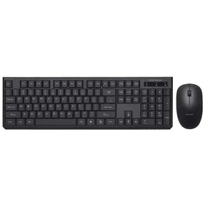Body Glove Wireless Keyboard and Mouse Combo - Black - USB receiver for easy connection