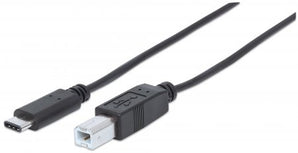 Manhattan USB TypeC Male to TypeB Male Cable