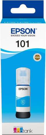 The Epson EcoTank Cyan Ink Bottle