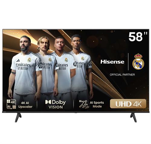 Hisense 58 inch A6N Series UHD Smart TV - Buy now from NexGen Computing