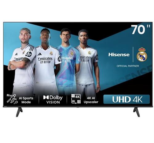 Hisense 70 inch A6N Series UHD Smart TV - Buy now from NexGen Computing