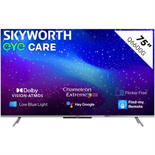 Skyworth 75 inch Q6600G Series QLED Google TV - Buy now from NexGen Computing