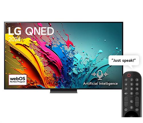 LG 75 inch QNED 86 series UHD ThinQ AI Smart TV - Buy now from NexGen Computing