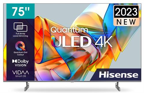 Hisense 75" Class U6K Series Quantum ULED 4K UHD Smart TV - Buy now from NexGen Computing