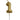 Casey 10cm Gold Numerical Birthday Candle Nr.1 Retail - Buy now from NexGen Computing