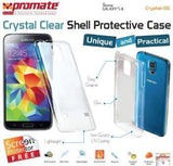 Promate Crystal-S5 ,Crystal Clear Shell